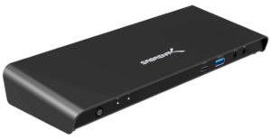 Sabrent 10 Port Triple 4K Type-C Docking Station DS-T4KD برنامج تعريف