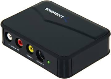 Sabrent USB 2.0 Video & Audio Capture DVD Maker With Real Time TV Display VD-GRBR برنامج تعريف