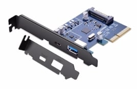 UGREEN PCI Express Card with USB 3.1 Type-C and Type A Ports برنامج تعريف
