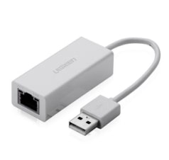 UGREEN USB 2.0 to 10/100 Network RJ45 Lan Adapter (White) برنامج تعريف