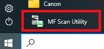 MF Scan Utility