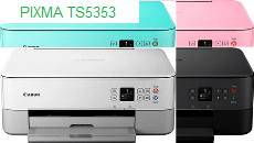 Canon PIXMA TS5353 تعريف طابعة وتعريف سكانر