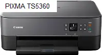 Canon PIXMA TS5360 تعريف طابعة وتعريف سكانر