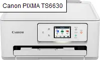 Canon PIXMA TS6630 تعريف طابعة وتعريف سكانر