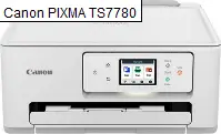 Canon PIXMA TS7780 تعريف طابعة وتعريف سكانر