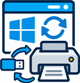 Windows Update وإضافة طابعة يدويًا
